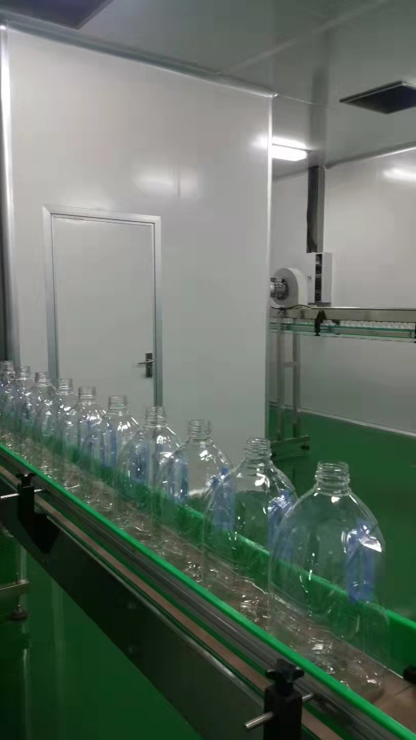 5L PET Bottle Water Filling Line Successfully Lanuched in Production Site