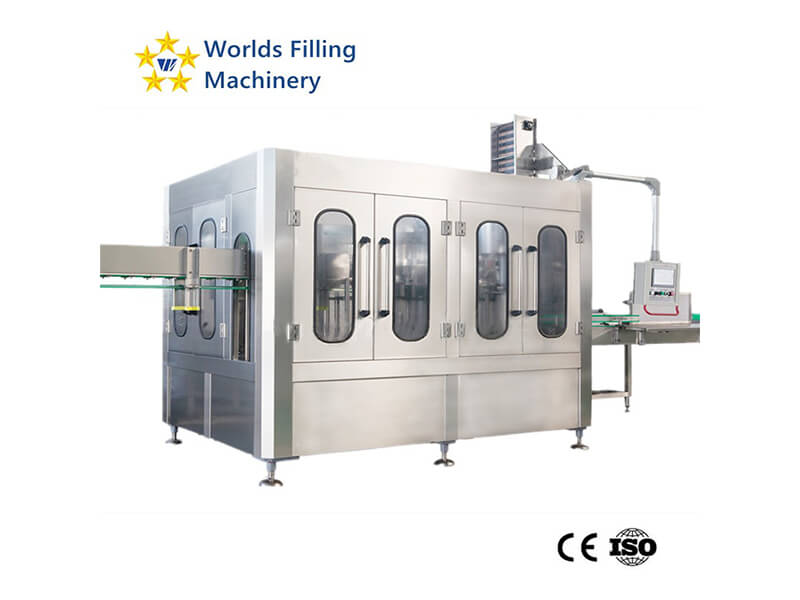 Three-in-one filling machine, bottled water filling machine has unlimited market potential